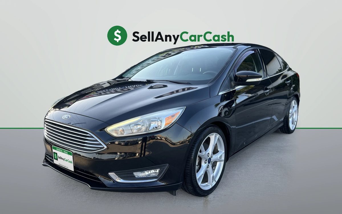 Black Ford Focus Titanium we bought for cash in Houston, TX — Sell Any Car Cash