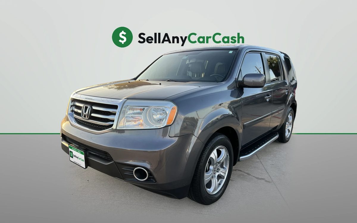 Gray Honda Pilot we bought for cash in Houston, TX — Sell Any Car Cash
