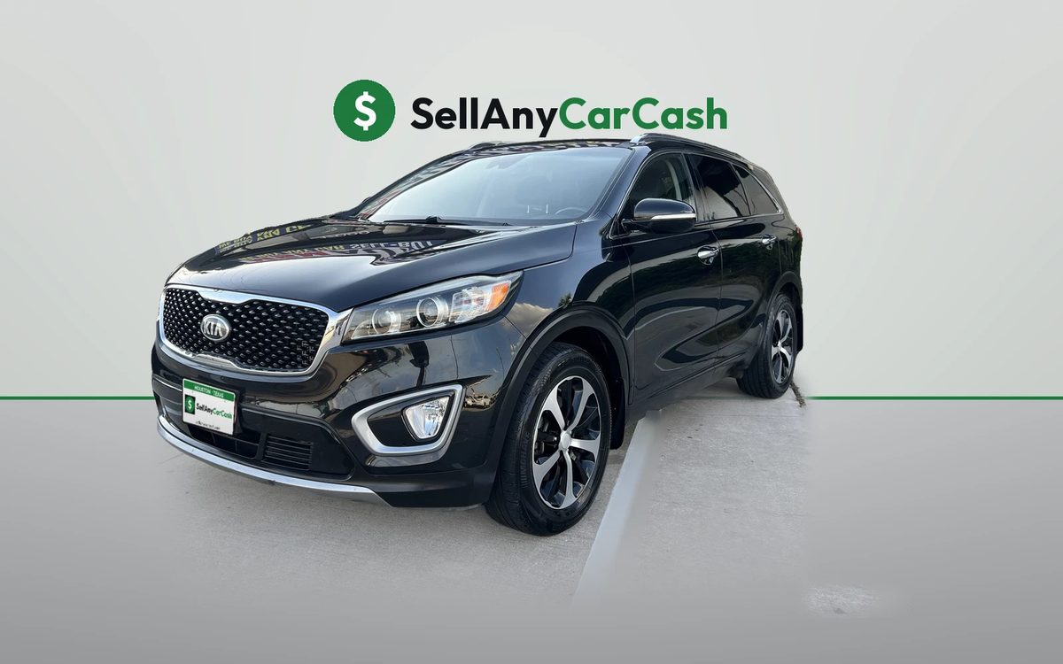 Black Kia Sorento we bought for cash in Houston, TX — Sell Any Car Cash