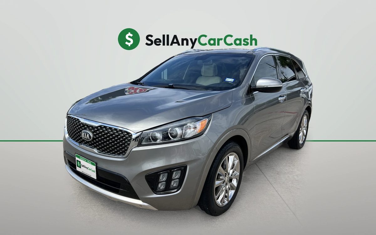 Gray Kia Sorento we bought for cash in Houston, TX — Sell Any Car Cash