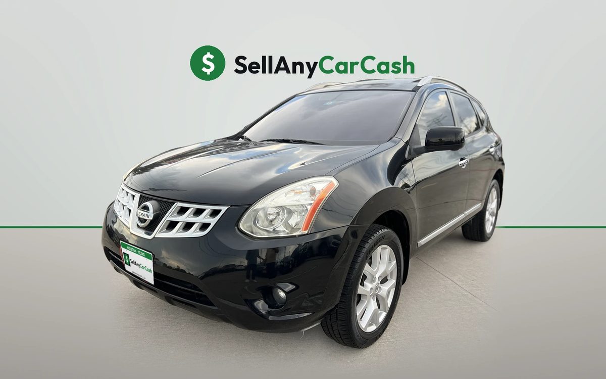 Black Nissan Rogue we bought for cash in Houston, TX — Sell Any Car Cash