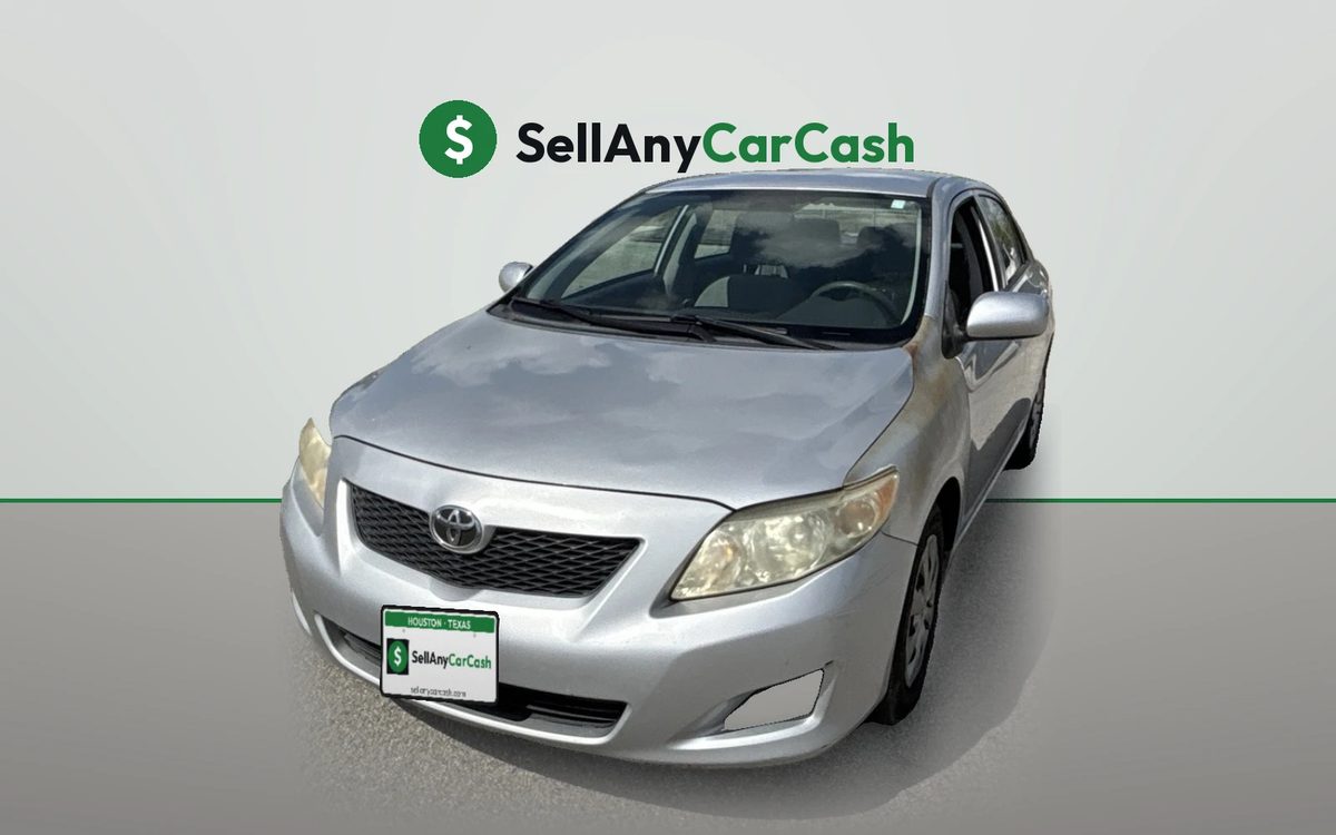 Silver Toyota Corolla we bought for cash in Houston, TX — Sell Any Car Cash
