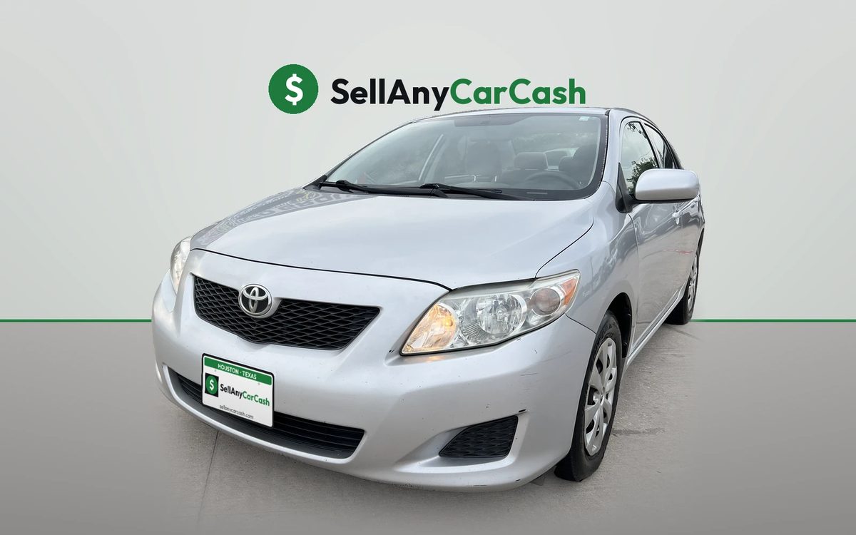 Silver Toyota Corolla we bought for cash in Houston, TX — Sell Any Car Cash